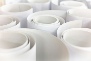 rolls of white paper